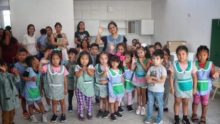 lomas: iniciaron las clases en los nuevos espacios que creo el municipio