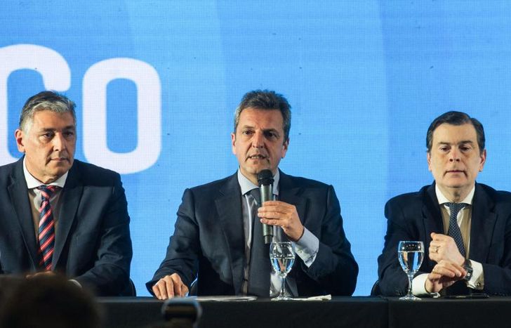 Massa confirmó el anuncio que había adelantado el fin de semana.