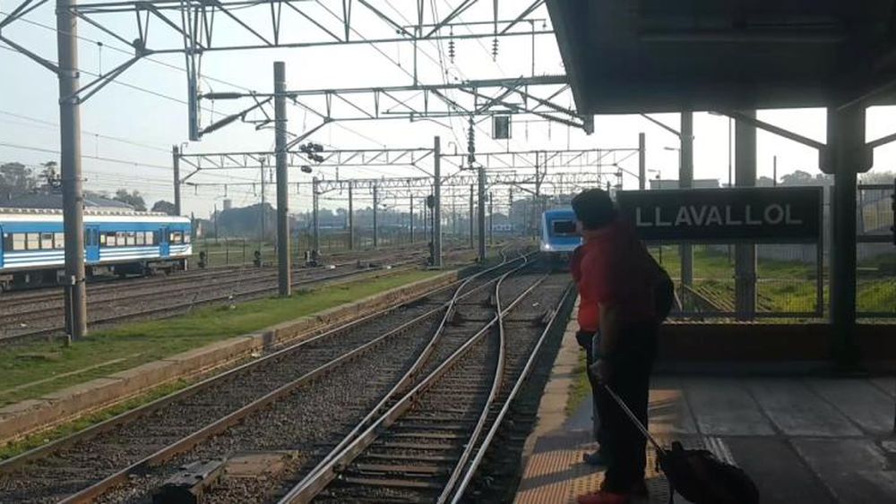 Ocurrió en la estación de Llavallol.