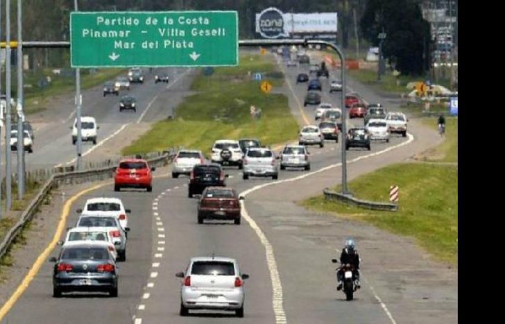 El paso de vehículos registraba hasta las 7:00 un promedio de 2550 autos por hora por el peaje de Samborombón