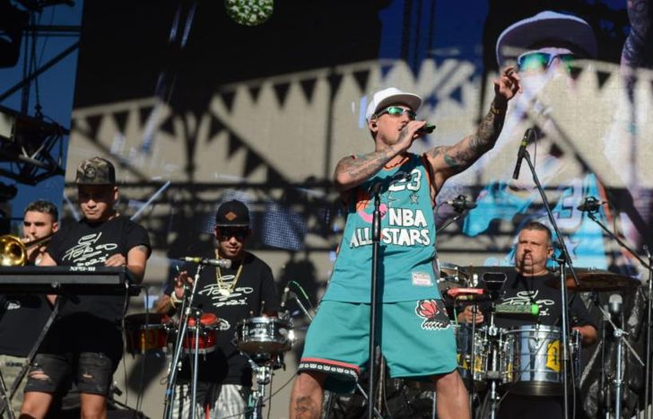 El Polaco hizo bailar a todos.