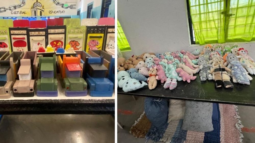 Entregaron cientos de juguetes en un merendero en el marco del festejo del Día del Niño.