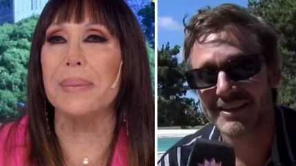 Moria Casán y Benjamín Vicuña.&nbsp;