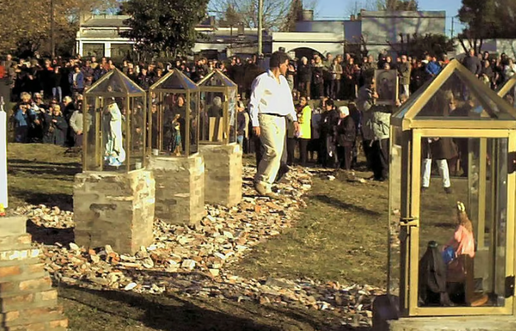 Gustavo Cadario creó este espacio en el Parque Finky en 2003 junto a vecinos.&nbsp;