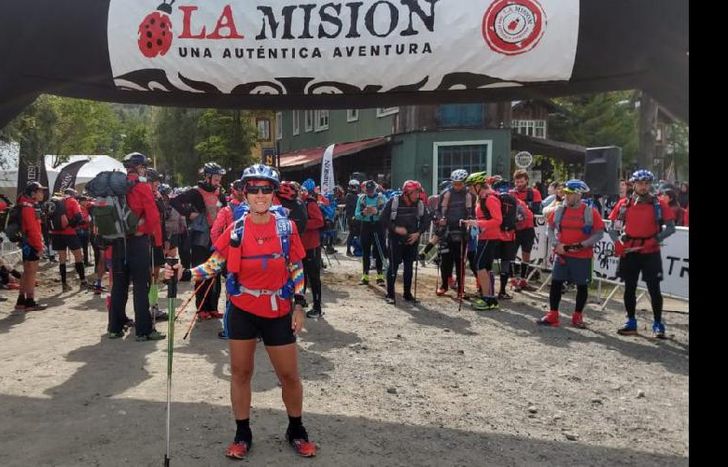Laura Focht disfrutó de su primera experiencia en La Misión de Villa La Angostura.