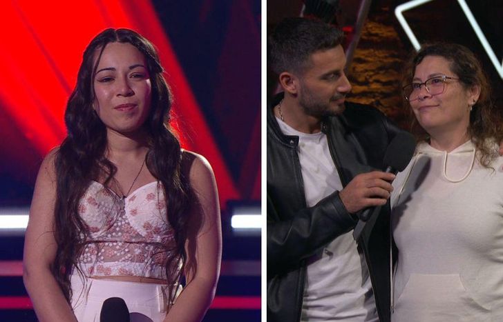 La tía de una participante en La Voz Argentina.