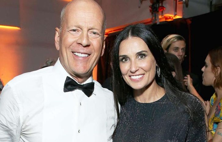 Bruce Willis y Demi Moore.