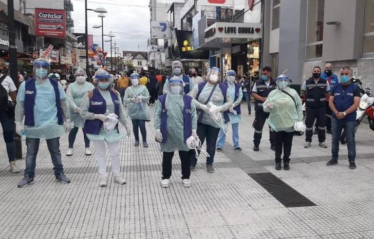 Se realizaron operativos de concientización por las Fiestas.
