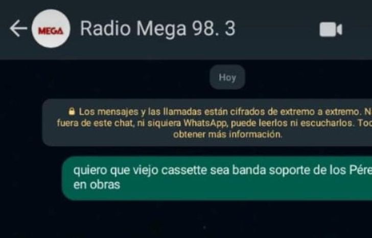 Los vecinos ya empezaron a apoyar a Viejo Cassette.
