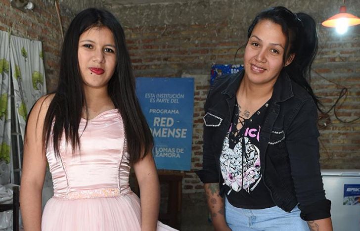 Romina les cumple el sueño a muchas chicas de bajos recursos.