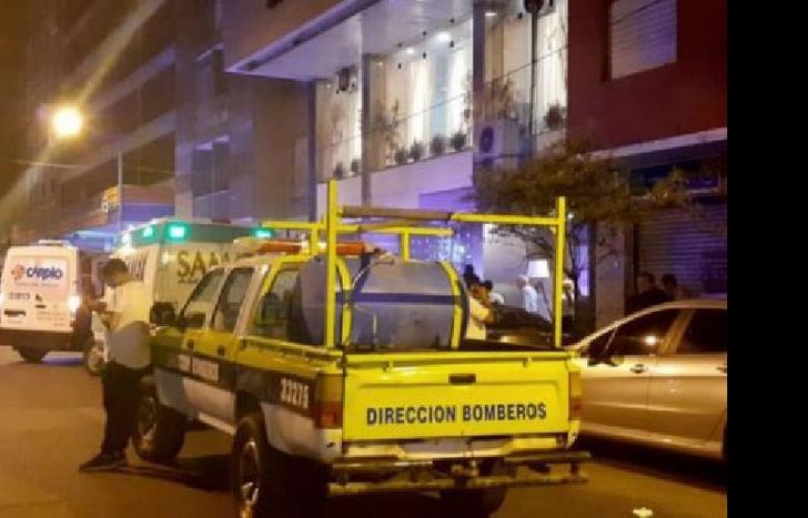 tuvieron que evacuar el hotel.