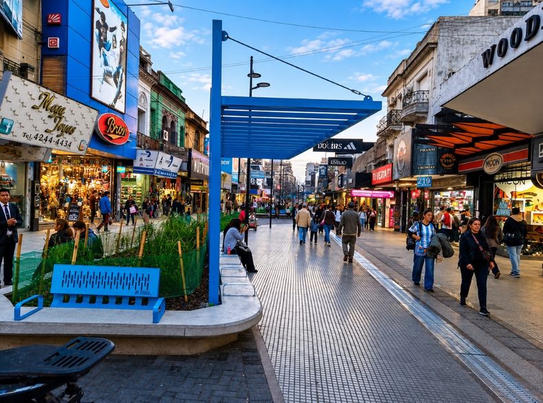 Los trabajos buscan potenciar la actividad comercial.