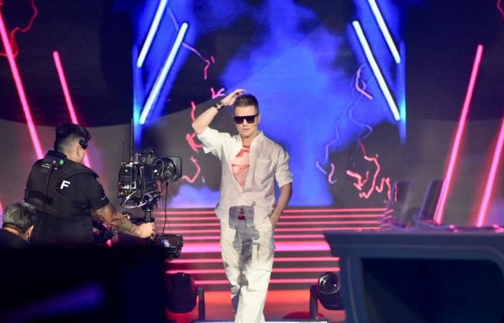 Santiago de Moro en Gran Hermano.