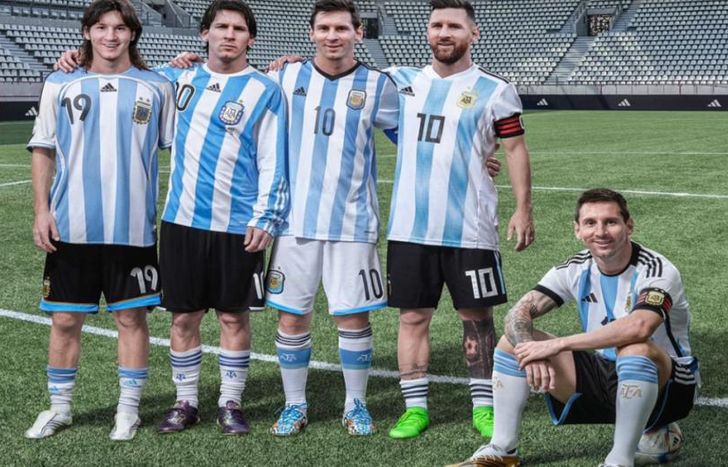 Todos los Messi mundialistas juntos en un mismo video.