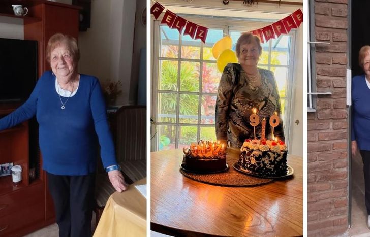 Con una sonrisa intacta y con las ganas de seguir adelante.