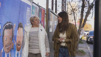 Paula Chaves y la mamá de Enzo Fernández. Paula Chaves y la mamá de Enzo Fernández.