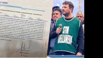 El titular del STMA le envió una carta documento al intendente en busca de retomar el diálogo.