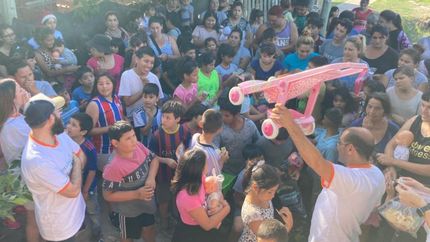 Hubo regalos y sorteos.