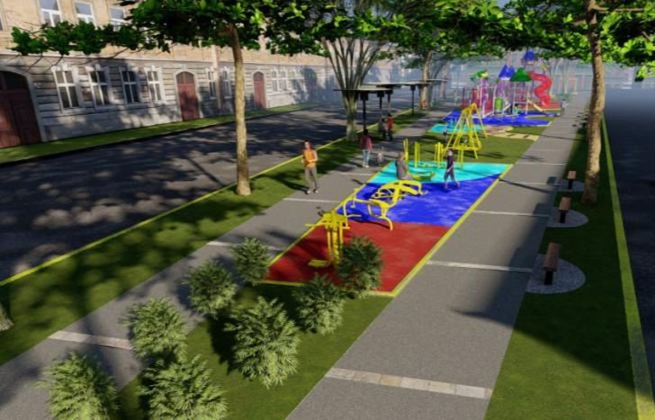 Así quedará la plaza cuando terminen los trabajos.