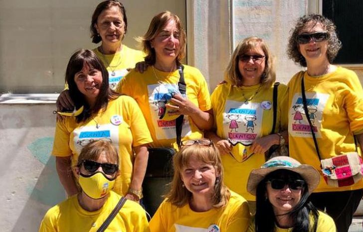 Parte de las mujeres dedicadas a narrar historias mágicas.