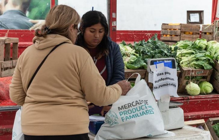 Venderán carnes, verduras, frutas, lácteos, pastas y panificados.