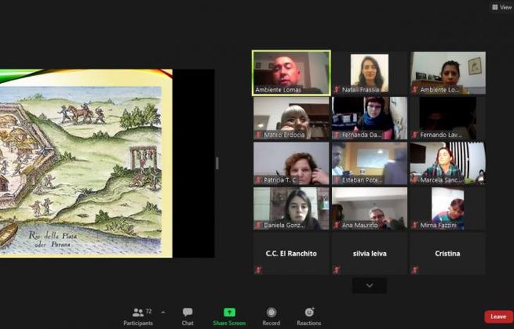 El encuentro se llevó a cabo vía Zoom.