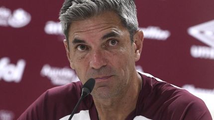 Pellegrino habló luego del triunfo de visitante de Lanús por Copa Sudamericana.