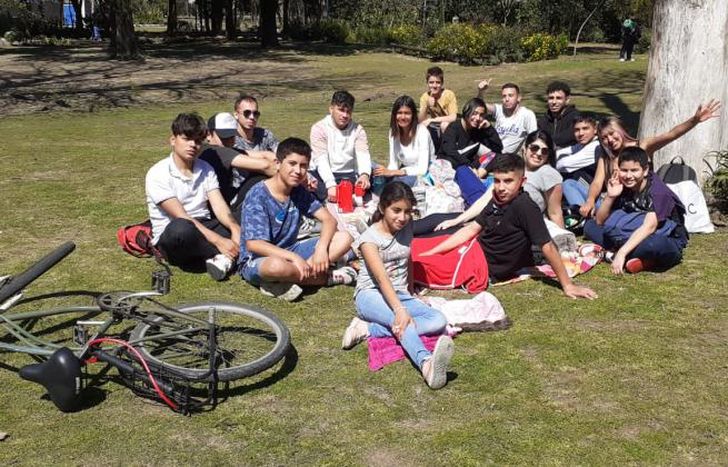 El Parque de Lomas fue uno de los lugares elegidos para reunirse.