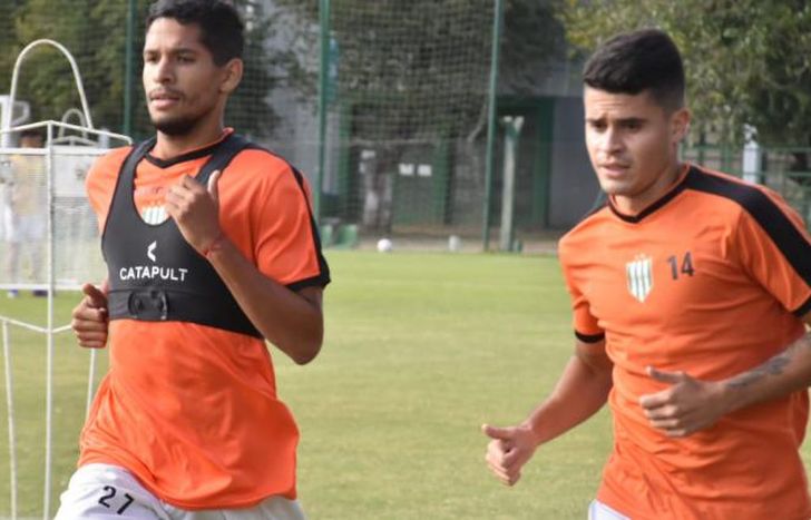 Quinteros y Ríos se sumaron a los entrenamientos.