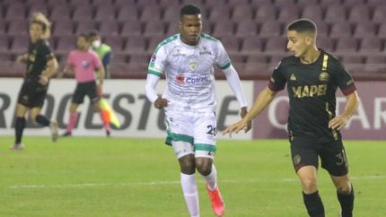 Cechi aprovechó la oportunidad en el duelo contra La Equidad.