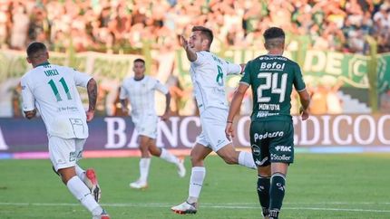Los goles de Galoppo le dieron el punto al Taladro en Junín.