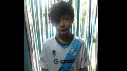 Facu jugaba al baby fútbol en Temperley y tenía 13 años.