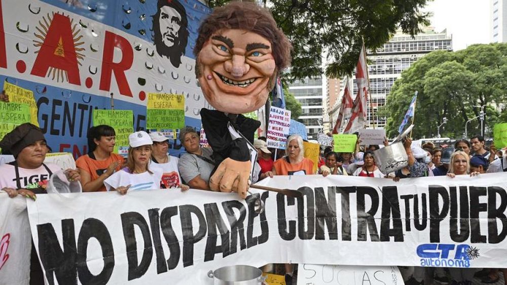 Le reclaman al Gobierno de Javier Milei asistencia alimentaria.