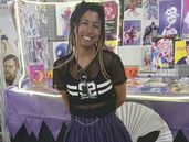 Este fin de semana, Martina participará en uno de los eventos más importantes de arte terrorífico. Allí presentará algunas de sus obras.