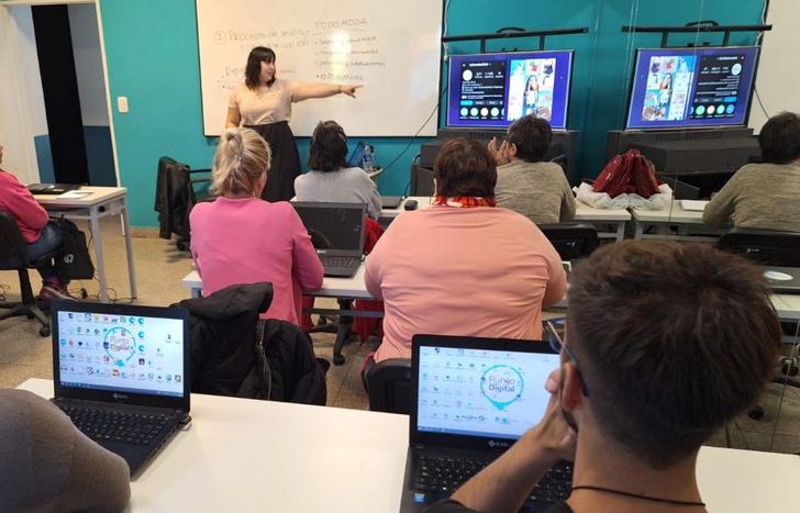 En las clases se abordarán diferentes contenidos tecnológicos.