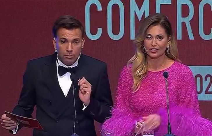 Martín Bossi y Karina Mazzocco.