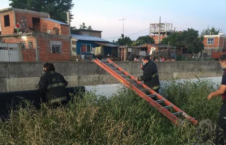 La intervención con escaleras.