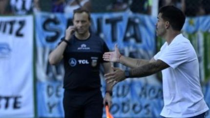 Ariel Broggi, el DT de Banfield evitó polémicas tras la igualdad ante Belgrano.