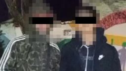 Los menores detenidos por robo en Budge.
