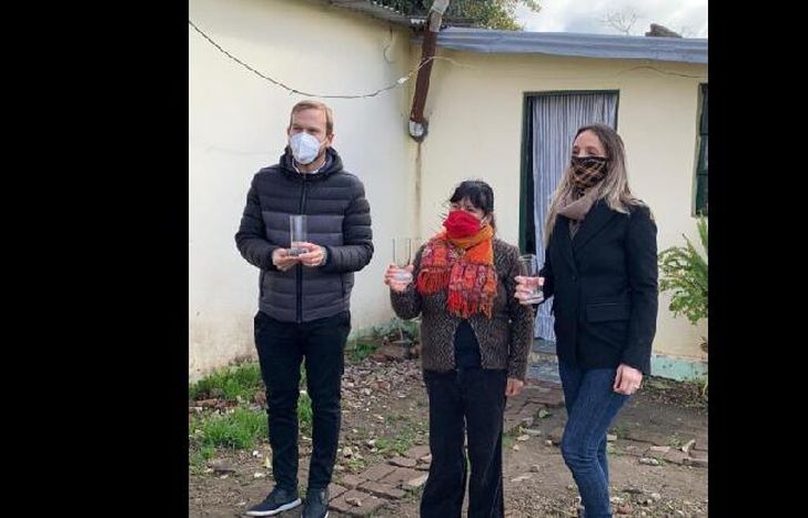 el programa de obras comenzó a funcionar en distintas localidades del Partido de Ezeiza.