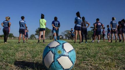 Las chicas de San Martín volvieron a las prácticas.