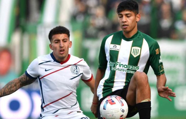 Matías González convirtió el gol del Taladro.