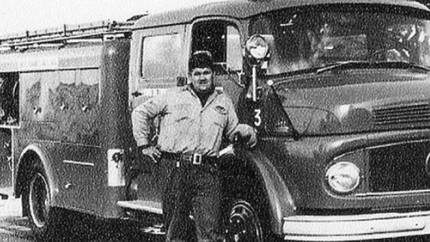 Hugo Castrillo, fallecido en acto de servicio en 1975.