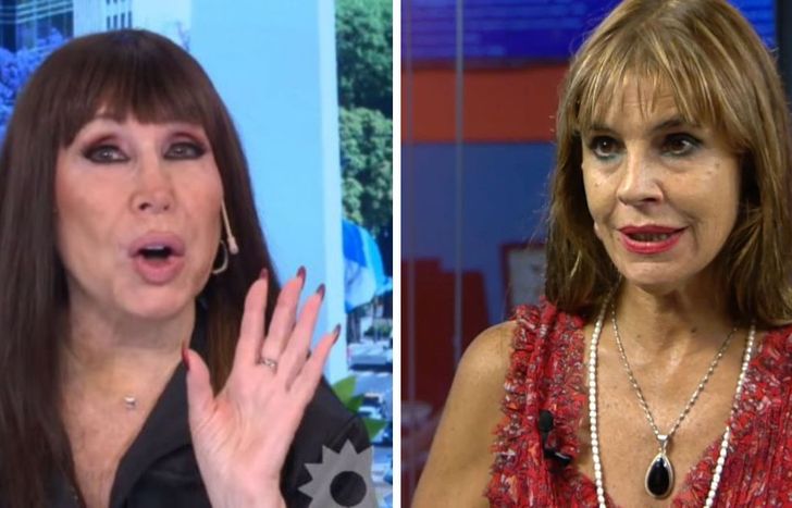 Todo mal entre Moria Casán y Fabiana Cantilo.&nbsp;