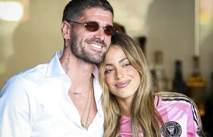 Tini Stoessel y Rodrigo de Paul, enamorados.