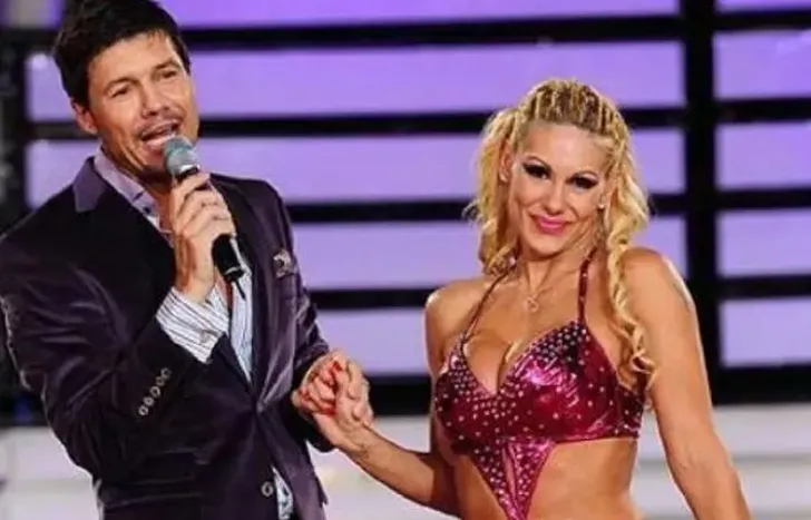 Marcelo Tinelli y Mónica Farro.&nbsp;