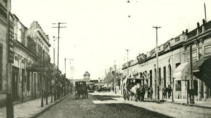 Lomas de Zamora, en el 1800. Lomas de Zamora, en el 1800.