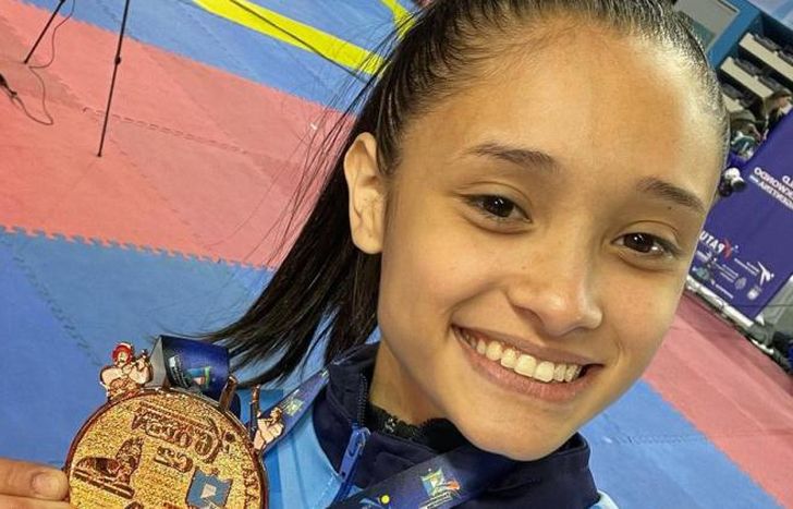 Sendra se llevó el bronce en taekwondo.