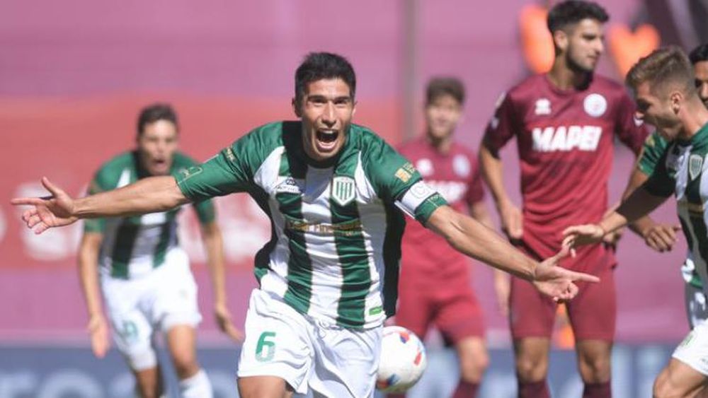 El grito de gol de Lollo para ganar el clásico en Lanús.