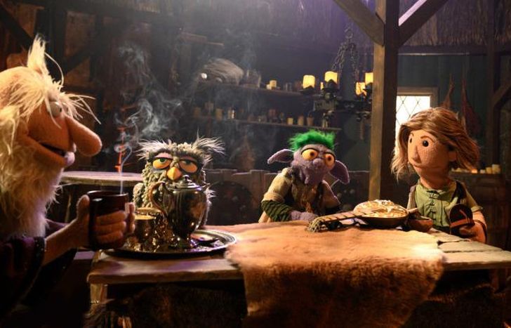 Serie hecha con títeres.